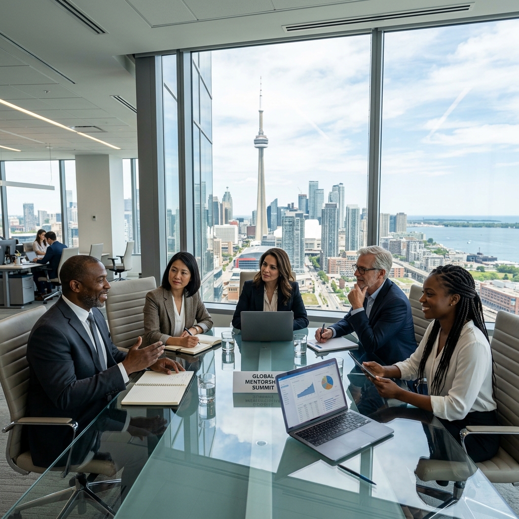 Academy Mentors & Toronto Skyline